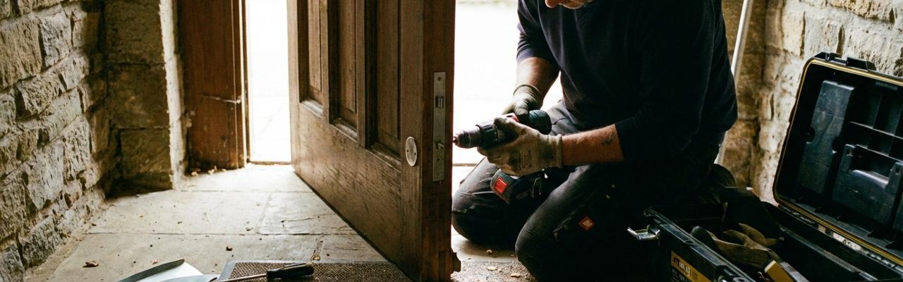 Instalación de escudos de seguridad en Chamartín