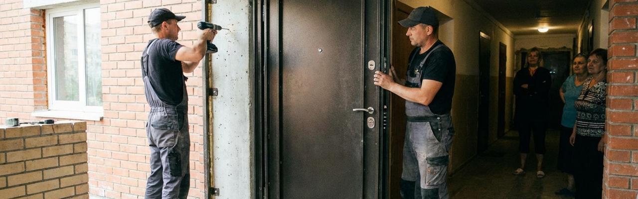 Instalación de puertas de seguridad en Chamartín